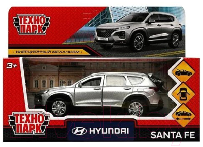 Автомобиль игрушечный Технопарк Hyundai Santafe / SANTAFE2-12-SR