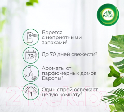 Автоматический освежитель воздуха Air Wick Freshmatic Pure Цветущая сакура  (250мл)