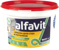 Краска Alfavit Для потолка (6.5кг) - 