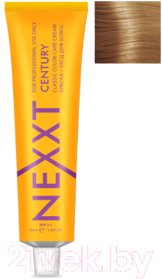 Крем-краска для волос Nexxt Professional Century 8.33 (светло-русый насыщенный золотистый)