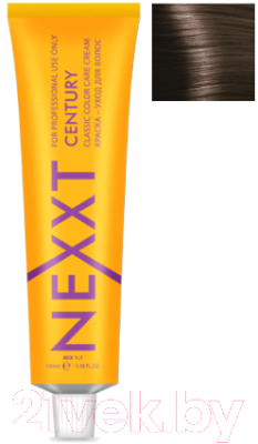 Крем-краска для волос Nexxt Professional Century 5.3 (светлый шатен золотистый)