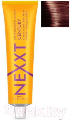 Крем-краска для волос Nexxt Professional Century 5.43 (светлый шатен медно-золотистый)