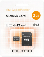

Карта памяти Qumo, MicroSD 2GB / Q14814