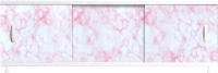 Экран для ванны Alavann Оптима 150 (нежно-розовый мрамор) - 