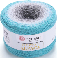 

Пряжа для вязания Yarnart, Flowers Alpaca 20% альпака, 80% акрил / 412