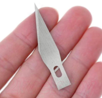 Набор сменных лезвий канцелярских ХоббиБум Для макетного ножа (50шт)