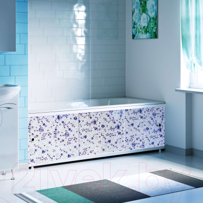 Экран для ванны Alavann Оптима Decor 170 (мозаика жемчужная)
