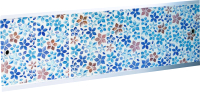 Экран для ванны Alavann Оптима Decor 170 (мозаика синяя) - 