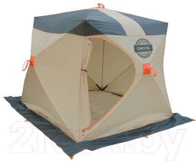 Изображение товара Палатка Митек Омуль-Куб 1 (хаки/бежевый)