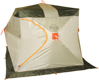 Палатка Митек Омуль Куб 1 Люкс (хаки/бежевый) - 