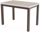 Обеденный стол AMC Classic / 3(1100)22 (коричневый/дуб крафт белый) - 