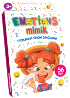 

Настольная игра Danko Toys, Покажи свои эмоции / EM-01-01