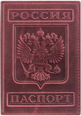 Обложка на паспорт OfficeSpace KPs_1643 / 176868 (терракот)
