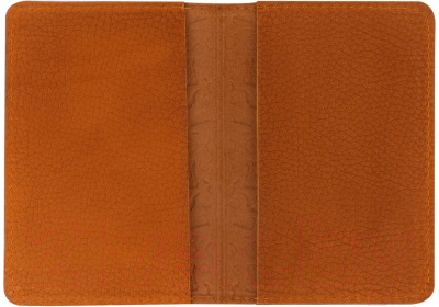 Обложка на паспорт Кожевенная Мануфактура Тигр 3 / Оbl_11130 (коричневый)