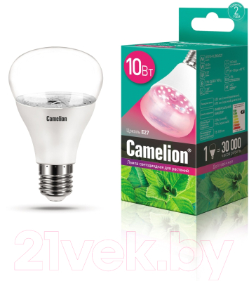 Лампа Camelion LED10-PL/BIO/E27 / 13241
