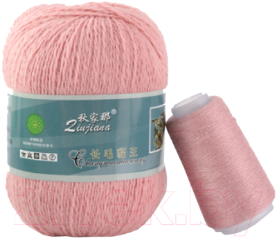 Пряжа для вязания ХоббиБум Пух Норки 031 (светло-розовый)