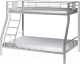 Двухъярусная кровать Формула мебели Гранада-1 / Г1.3 (серый) - 