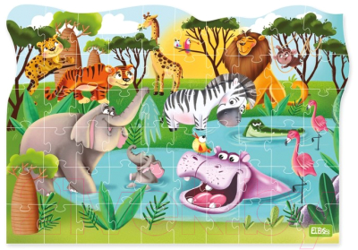 Изображение товара Пазл El'Basco Toys В Африке / ET01-020