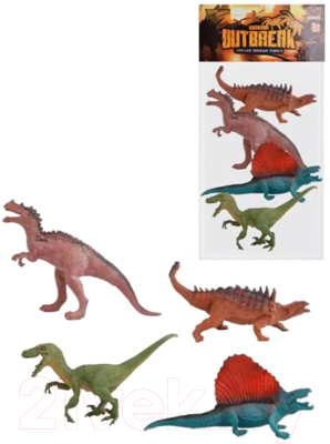 Набор фигурок игровых Наша игрушка Динозавры / YD666-29