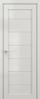 Дверь межкомнатная Deform V7 ДО 60x200 (крем вуд/стекло матовое) - 