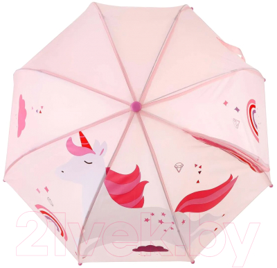 Зонт-трость Mary Poppins Радужный единорог / 53759