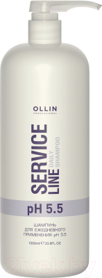 Шампунь для волос Ollin Professional Service Line рН5.5 Для ежедневного применения (1л)