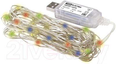 Изображение товара Светодиодная гирлянда TDM Роса SQ0361-0090