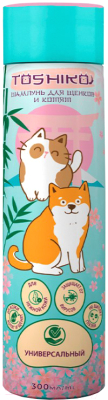Шампунь для животных Toshiko Универсальный для котят и щенков (300мл)