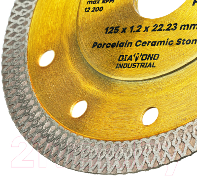 Отрезной диск Diamond Industrial DIDX125ST