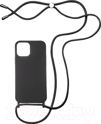 Изображение товара Чехол-накладка Bingo Lanyard для iPhone 12 (черный)