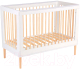 Детская кровать-трансформер Polini Kids Simple 360 / 0003131-17 (белый/натуральный) - 