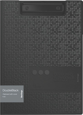 Планшет с зажимом Berlingo DoubleBlack / CFc_A4701 (черный) - 
