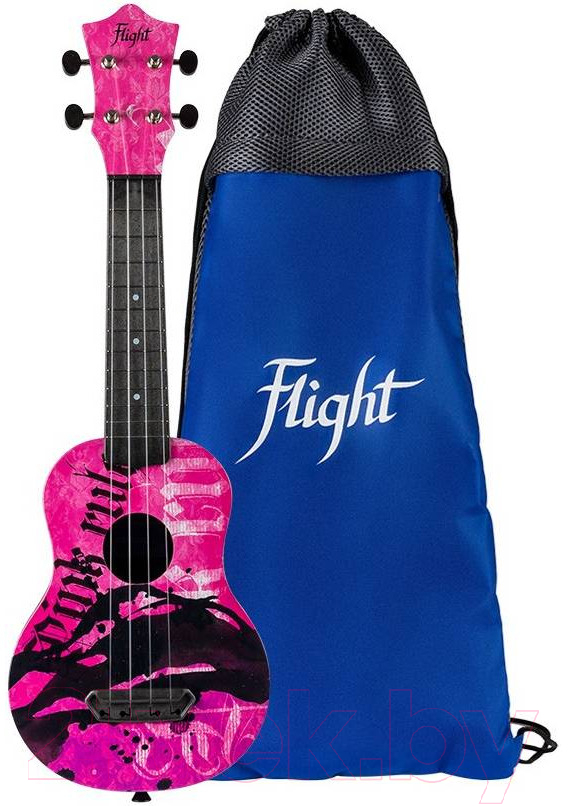 Укулеле Flight Ultra S-40 Pink Rules