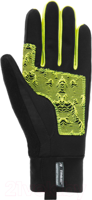 Перчатки лыжные Reusch Arien Stormbloxx Touch-Tec / 6206103-7752 (р-р 8.5, Black/Safety Yellow)