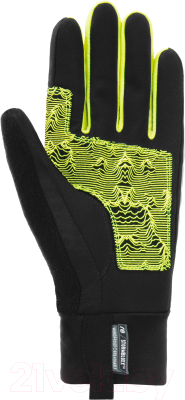 Перчатки лыжные Reusch Arien Stormbloxx Touch-Tec / 6206103-7752 (р-р 9.5, Black/Safety Yellow)