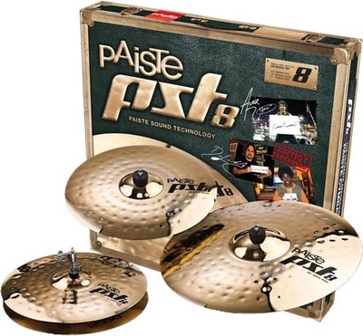 Набор тарелок для ударной установки Paiste PST 8 Universal Set 000180USET