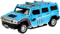 Автомобиль игрушечный Технопарк Hummer H2 Хищники / HUM2-12PRE-BU - 