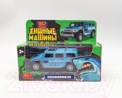 Автомобиль игрушечный Технопарк Hummer H2 Хищники / HUM2-12PRE-BU