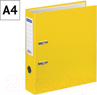 Папка-регистратор OfficeSpace 270117 (желтый)
