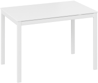 Обеденный стол ТриЯ Слайд тип 2 раздвижной (белый матовый/белый) - 