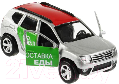 Автомобиль игрушечный Технопарк Renault Duster Доставка / DUSTER-12-VKU