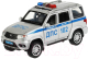 Масштабная модель автомобиля Технопарк UAZ Патриот Полиция / PATRIOT-124SL-POL-GY - 