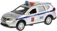 Автомобиль игрушечный Технопарк Nissan X-Trail Полиция / X-TRAIL-P-SL - 