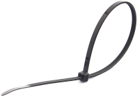 Стяжка для кабеля Cablexpert NYT-300x3.6B (100шт, черный) - 