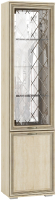 Шкаф-пенал с витриной Тэкс Ливорно ЛШ-4 (дуб сонома) - 