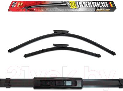 Изображение товара Щетки стеклоочистителя AVS Extra Line BA-5548 / A85110S (2шт, угольный)