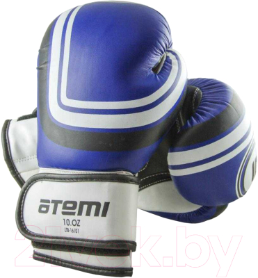 Боксерские перчатки Atemi LTB-16101 (6oz, S/M, синий)