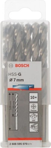 Набор сверл Bosch 2.608.595.070 (10шт)