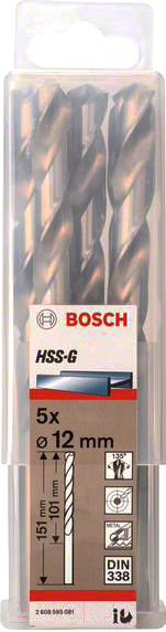 Набор сверл Bosch 2.608.595.081 (5шт)