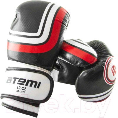 Боксерские перчатки Atemi LTB-16111 (12oz, S/M, черный)